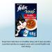Felix Soup Cat Food Bundle Containing Farm and Fish Selection 48g x24 | Cat Treats 60g x2 | Silvervine Sticks - Buy Online on GoSupps.com