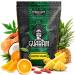 Guarani Exotic Rain 0.5kg | Tropical fruit yerba mate 500g | Mangue baies de jgoji papaye ananas | Puissance de la caf ine naturelle | Yerba mate tea from ParaguayParagwaju