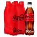 Coca-Cola Zero Bottle 4 x 50 cl