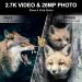 28MP Wild Camera with Motion Detector & Night Vision - Top-Tested 1520p Thermal Imaging Outdoor Camera | IP66 Waterproof Hunting Camera - Buy Online on GoSupps.com
