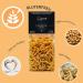 Nonna Pippina Casarecce Gluten-Free Pasta | 3 x 500g | Vegan & Bronze Pulled Chickpea Pasta - Slow Dried - Buy Online on GoSupps.com