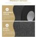 ERINGOGO Bandes de Cou Jetables Noires 100 Pi ces Papier de Protection pour Col de Coupe de Cheveux Extensible et Absorbant Accessoires Professionnels pour Salon de Coiffure et Soins - Buy Online on GoSupps.com