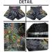 Men's Muay Thai Boxing Shorts Sea Wave Dragon Design | MMA Training Trunks - Buy Online on GoSupps.com
