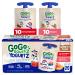 GoGo squeeZ YogurtZ Lot de 20 collations pour enfants avec de vrais yaourts et fruits pas de r frig rateur n cessaire sans gluten sans noix bouchon refermable pochettes sans BPA