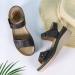 JABASIC Women's Orthotic Walking Sandals with Arch Support - Size 8 Black - Buy Online on GoSupps.com