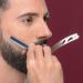 Sapiens Barbershop Razor for Men - Silver Edition Straight Razor + 20 Derby Blades & Trap Bag - Premium Barber Razor with Exchange Blade - Buy Online on GoSupps.com