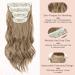 4PCS-11Clips Curly Synthetic Hair Extensions 22 Inches - Golden Brown - Buy Online on GoSupps.com