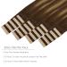 Buy If-alife 22 inch Balayage Chocolate Brown to Caramel Blonde Tape Extensions - 20pcs 50g Remy Real Hair Invisible Skin Weft - Buy Online on GoSupps.com