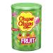 Chupa Chups Fruit Fruit Lucker can practical box with 100 lollis in 4 fruity flavors apple strawberry orange & cherry 100 x 12g