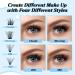 KevKev 540 Pcs D Curl Individual Lash Clusters | Wispy & Natural Look | DIY Extensions | 4 Styles (D-Mix 8-16mm) - Buy Online on GoSupps.com