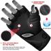 RDX Professional MMA Gloves - Training Sparring & Kickboxing - Muay Thai & Martial Arts - Durable Black Leather - Buy Online on GoSupps.com