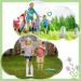 Easter Outdoor Party Game Set: Bunny Potato Sack Race, Relay Race Bands, Ring Toss, Headband, Stickers - Easter Party Favor & Egg Hunt Game - Buy Online on GoSupps.com