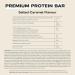 MaxiNutrition Premium Protein Bar - Salted Caramel Flavor - High Protein Snack with 15g Protein, Low Sugar, Under 190 kcal - 12 Pack, 45g each - Buy Online on GoSupps.com