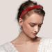 VOCOSTE Red Headbands for Women Leather Head Bands for Women's Hair - Buy Online on GoSupps.com