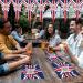 British Flag Plates | Union Jack Pattern Tableware Set Patriotic Decorations Convenient Plates for Girls Themed Parties Pochy Charles Memorial Set Crown - 9-piece Set - Buy Online on GoSupps.com