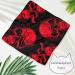 Dog Hooks with Red Skull Pattern | Triangular Cloth Bibs for Small Medium & Large Pets | 2-Piece Multi-Colored Set - Buy Online on GoSupps.com