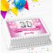 PINK GLITTER PERSONALISED ICING EDIBLE COSTCO CAKE TOPPER R2-1735 - Buy Online on GoSupps.com