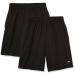 Amazon Essentials Men's Loose Fit Performance Shorts (Available in Big & Tall) 2-Pack M Black