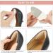 6 Pairs Heel Cushion Pads - Anti-Slip Shoe Grips & Heel Protectors for Big Shoes Blister Relief & Comfort - Buy Online on GoSupps.com