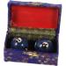Beaupretty Baoding Balls Set - 8 Health Balls for Hand Training & Massage | Vintage Jade-Ei Tai Fitness Exercise Toys - Buy Online on GoSupps.com