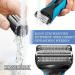 Braun Series 3 Compatible Replacement Heads & Accessories | Electric Shears & Cleaning Brush - Buy Online on GoSupps.com