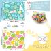 Easter Wax Paper Sheets - 150 Pcs | Eggs Rabbit Flowers Pattern | Waterproof Food Wrap for Sandwiches, Candy, Cookies | Kitchen Supplies for Handmade Easter Party - Buy Online on GoSupps.com