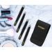 4Pcs Precision Eyebrow Tweezers Set - Rust-Free Stainless Steel for Hair Removal | Ideal for Women & Men | Plucking Tools for Ingrown Hairs - Buy Online on GoSupps.com
