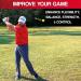 Indoor/Outdoor Golf Swing Trainer Aid for Flexibility, Tempo, Rhythm, Balance & Strength Training - Improve Chipping, Driving & Hitting Skills - Golf Accessories Warm-Up Stick 48 - Buy Online on GoSupps.com