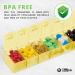 Buy BoxSik Yellow Pills Box Organizer | 7-Day Weekly Medication Container for Vitamins & Supplements - Perfect for Travel - Buy Online on GoSupps.com