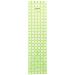 Omnigrid Non-Slip quilter's Ruler, 6" x 24", Neon Green