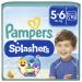Pampers Splashers Disposable Swimming Nappies Size 5-6 10 Pants
