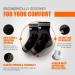 NeoAlly Copper Ankle Brace with Gel Pads - Compression Sleeve for Plantar Fasciitis Foot Pain & Sprained Ankle Support (Medium 1 Pair) - International Shipping Available - Buy Online on GoSupps.com