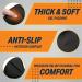 Bikeroo Gel Bike Seat Cushion - Peloton Compatible, Adjustable for Men & Women - Black Large - Buy Online on GoSupps.com