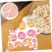 BESTonZON 50Pcs Popcorn Bag cello gift bags party gift popcorn servings bags birthday party favor bag candy treat bag party favors bag cone treat bags candy bags Paper biscuit child food 1 count (Pack of 1) As Shown - Buy Online on GoSupps.com