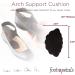 Foot Petals Arch Support Cushion - Reduce Foot Fatigue for Women's Heels, Boots, Wedges, Flats & Sandals - Black, One Size - Buy Online on GoSupps.com