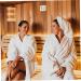 Buy 2 in 1 Sauna Thermometer & Hygrometer - Digital Room Temperature Indicator - Premium Wood Design - 5x5 Inches - International Shipping Available - Buy Online on GoSupps.com