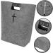 Felt Bible Tote Bible Bag Large Bible Cover Christian Carrying Case Bible Organizer Bag Bible/1 (Color : As Shown Size : 34x31cm) 34x31cm As Shown - Buy Online on GoSupps.com