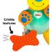 Buy LAMAZE Pupsqueak Clip-On Newborn Baby Toy | Sensory Plush Toy for Babies 0-6 Months | International Shipping Available - Buy Online on GoSupps.com