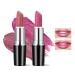 Anglicolor 2PCS Metallic Glitter Lipstick Lipstick Highly Pigmented Glitter lipstick Moisturising Velvety smooth application Creamy sculpted design lipstick (#11+#15)