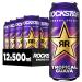 Rockstar Energy Drink Tropical Guava - Kaffein -containing soft drink for the energy kick disposable (12 x 500ml) (packaging design may deviate)