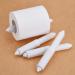 Toilet Paper Holder Replacement Rod - 2 Pieces Plastic Spring Loaded Spindle (White) - Buy Online on GoSupps.com