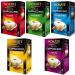 Mokate Gold Cappuccino Selection of 5 flavours Caramel Classic Hazelnut Vanilla Unsweetened 5x 8 Sachets