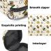Guantierendiy Bee Honey Flower Sanitary Napkin Storage Bag - Large Capacity Menstrual Cup Pouch for Girls - Travel Portable Makeup Organizer - Color 10 - Buy Online on GoSupps.com