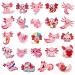 24 Pcs Axolotl 5d DIY Diamond Painting Sticker Creative Diamond Sticker Kids Diamond Painting Kits Resin Rhinestone Gem Art Kits for Kids Adult Activity New Year Party Gifts