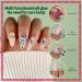 Teenitor Nail Adhesive Tabs & Glue Kit | 10 Sheets, 240pcs Double-Sided Tabs, Brush-On & Stickers for Acrylic Nails - Buy Online on GoSupps.com