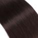 Micro Ring Hair Extensions #2 Dark Brown 50cm - 150 Strands 100% Remy Real Hair | Easy Application | Professional Quality - Buy Online on GoSupps.com