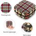 Womens Bonds Storage Pockets Still Pad - Multi Color Plaid Portable Period Kit Bag | Feminine Product Bag for Women & Girls - Buy Online on GoSupps.com