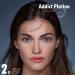 Buy Anesthesia Colored Contact Lenses - Addict Platino (Dioptria -2.50) | Monthly Sky Blue & Aqua | Perfect for Dark Eyes - 6 Months Coverage - Buy Online on GoSupps.com