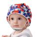 Infant Toddler Baby Safety Helmet Adjustable Baby Head Protector for Crawling Walking Breathable No Bump Head Cushion Bumper Bonnet Baby Protection Hat Bear-Blue