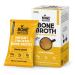 Bone Brewhouse - Chicken Bone Broth Protein Powder - Lemon Ginger Flavor - Keto & Paleo Friendly - Instant Soup Broth - 10g Protein - Natural Collagen, Gluten-Free & Dairy free - 5 Individual Packets 1 Pack